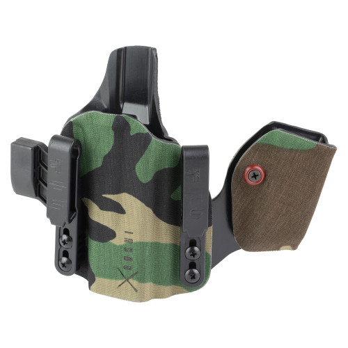 Safariland INCOG-X - Inside Waistband Holster, Fits Glock 17/19, Right Hand, M81 Woodland