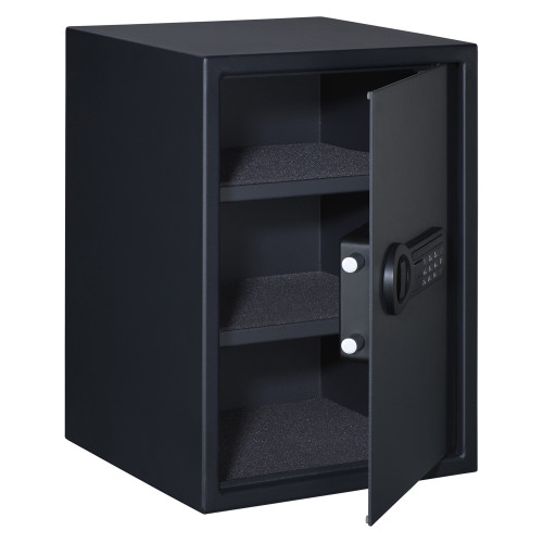 Stack-On Personal Safe, Matte Black, Electronic Key Pad, Extra Large