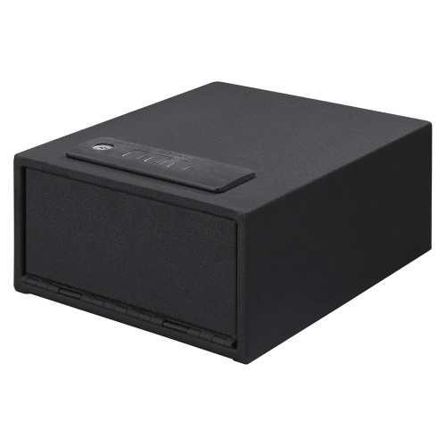 Stack-On Personal Safe, Matte Black, Electronic Key Pad, Medium