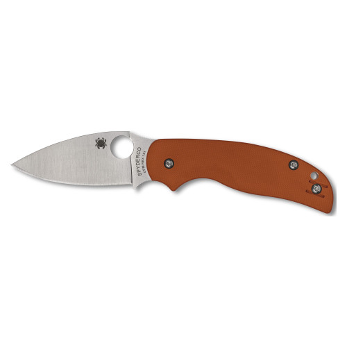 Spyderco Sage 5 - Folding Knife, Plain, 3", Silver