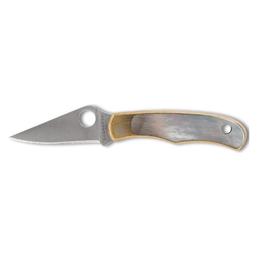Spyderco Bug - Folding Knife, Plain, 1.25", Silver