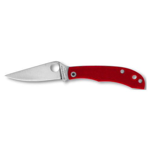 Spyderco HONEYBEE - Folding Knife, Plain, 1.68", Silver