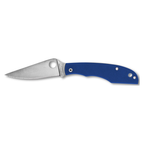 Spyderco GRASSHOPPER - Folding Knife, Plain, 2.3", Silver