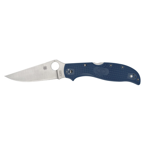 Spyderco Stretch 2 XL - Folding Knife, Plain, 3.99", Silver