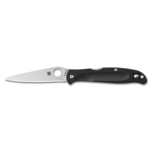Spyderco Charisma - Folding Knife, Plain, 2.98", Silver