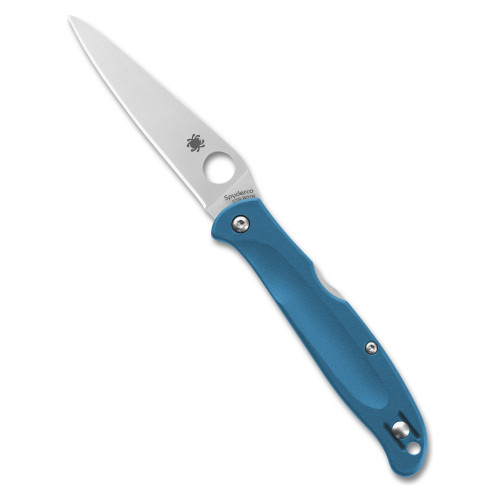 Spyderco Charisma - Folding Knife, Plain, 2.98", Silver