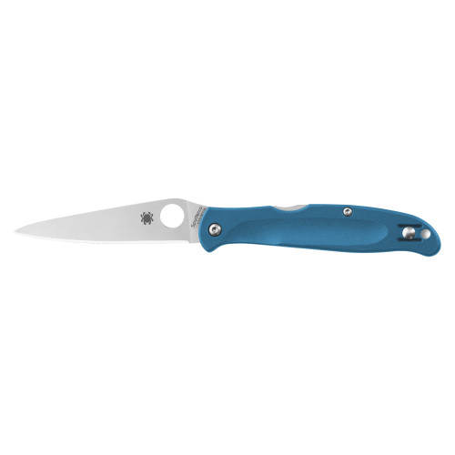 Spyderco Charisma - Folding Knife, Plain, 2.98", Silver