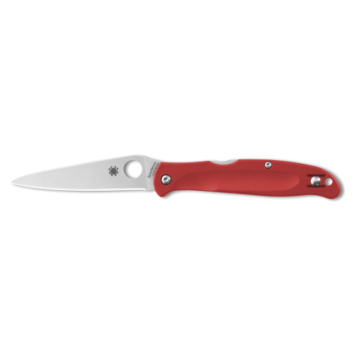 Spyderco Charisma - Folding Knife, Plain, 2.98", Silver