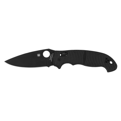 Spyderco Manix 2 XL Salt - Folding Knife, Plain, 3.85", Black