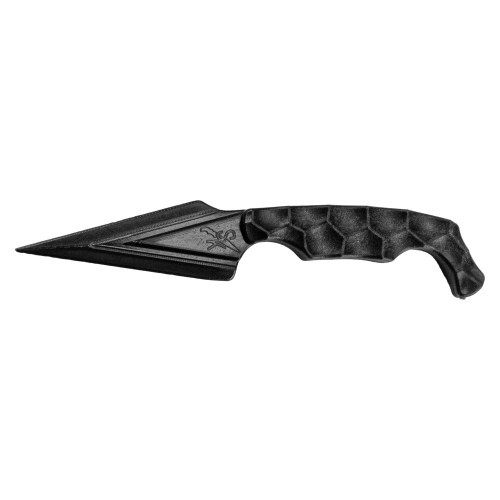 Stroup Knives ULNM - Fixed Blade Knife, Plain, Black