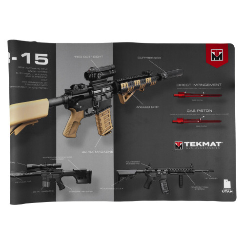 TekMat Door Mat - 25"x42", Black