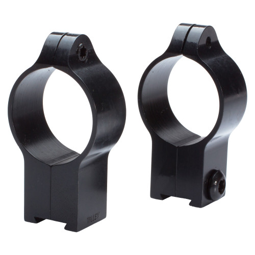Talley Manufacturing Rimfire Rings - Ring, CZ with 11MM Dovetail, 30mm High, Black