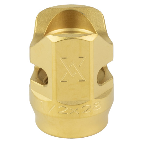 True Precision Cobra Comp - Compensator, 9MM, 1/2X28, Gold