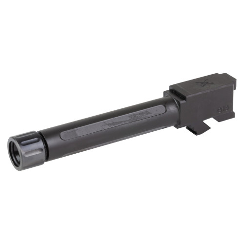True Precision Pistol Barrel, 9MM, Threaded 1/2X28, Fits Ruger RXM, Nitride Finish, Black