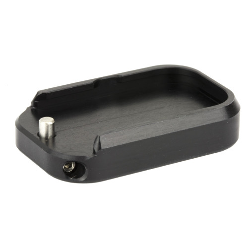 Taran Tactical Innovation Base Pad For Glock +0, 9/40 Double Stack, Black Finish
