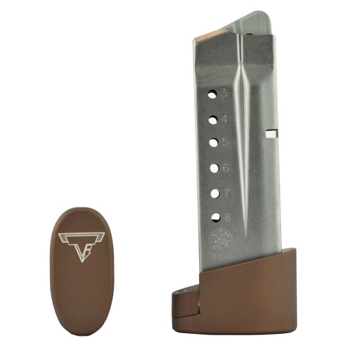 Taran Tactical Innovation Firepower - Magazine Extension, S&W M&P, Coyote Bronze