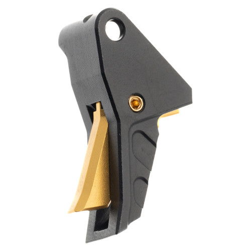 Tyrant CNC Improved Tyrant Trigger System - Trigger Shoe, Black, Gold