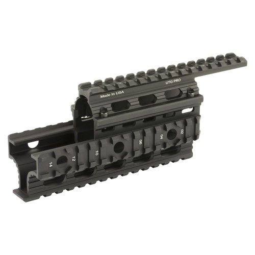 Leapers, Inc. - UTG Tactical Quad Rail, Fits AK, Black