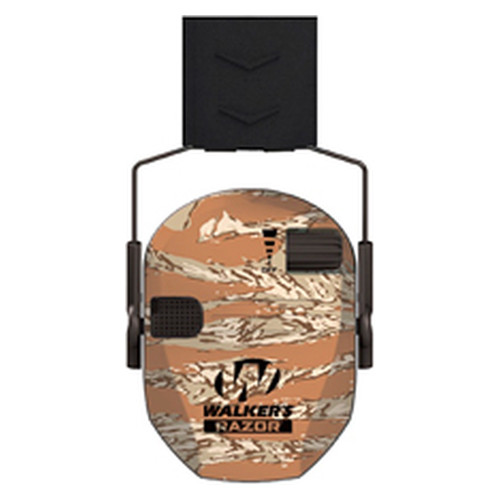 Walker's Razor - Electronic Earmuff, Tiger Stripe