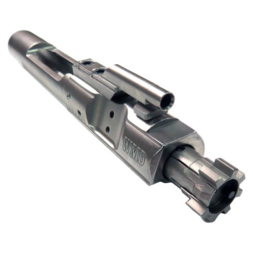 WMD Guns Bolt Carrier Group, For AR Platform, 450 Bushmaster, NiB-X Finish, Nickel