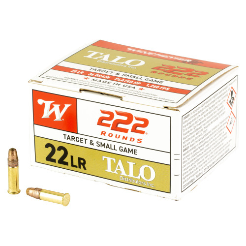 Winchester Ammunition Rimfire - 22 LR, 36Gr, Hollow Point, 222-Round Box