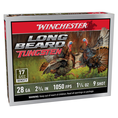 Winchester Ammunition Long Beard - 28 Gauge 2.75", #9, TSS, 5-Round Box
