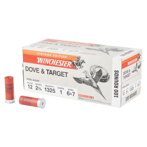 Winchester Ammunition SUPER-X STEEL - 12 Gauge 2.75", #6 and #7, Shot, 100-Round Box