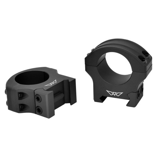 Warne HyperLite Rings - Ring, 1" Medium, Black