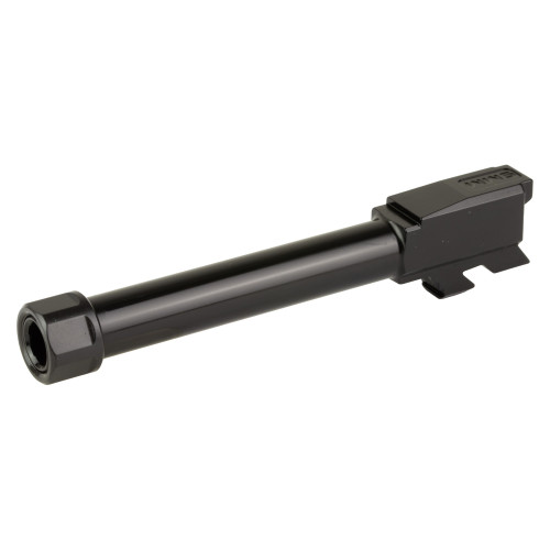 Zaffiri Precision Pistol Barrel, 9MM, 4.7", Threaded, Fits Glock 48, Nitride Finish, Black