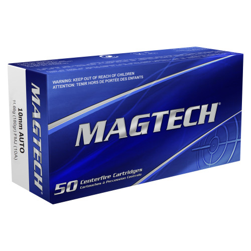 Magtech Sport Shooting - 10MM, 180Gr, Full Metal Jacket, 50-Round Box