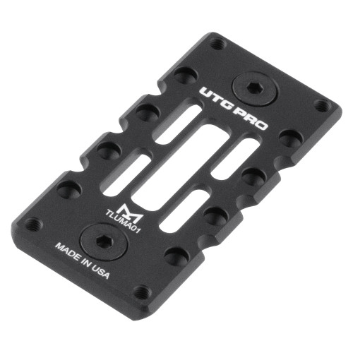 Leapers, Inc. - UTG M-LOK to ARCA Adapter, Fits M-LOK Rail, 3.1" Long, Anodized Finish, Black