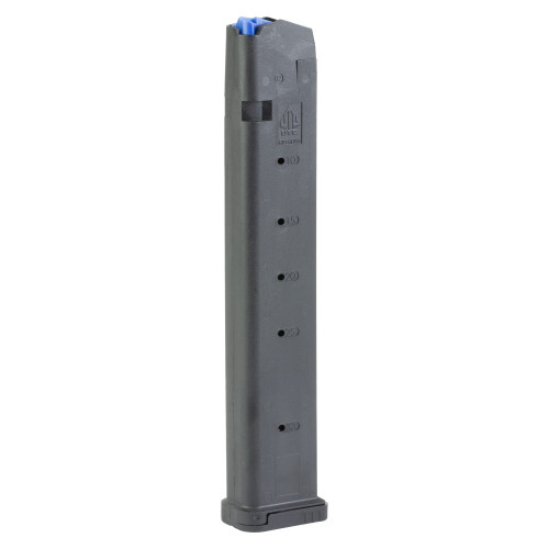 Leapers, Inc. - UTG Pistol Magazine, 9MM, 33 Rounds, Fits GLOCK 19/17/26, Polymer Construction, Matte Finish, Black