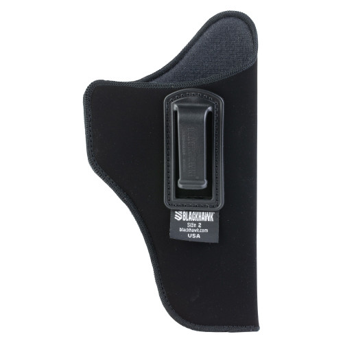 BLACKHAWK Inside Pant - Inside Waistband Holster, Medium Frame Revolver, Size 2, Right Hand, Black