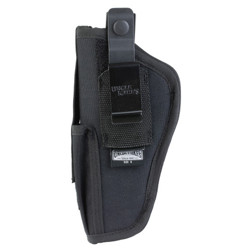 Uncle Mike's Cordura - Outside Waistband Holster, Large Auto, Size 5, Ambidextrous, Black