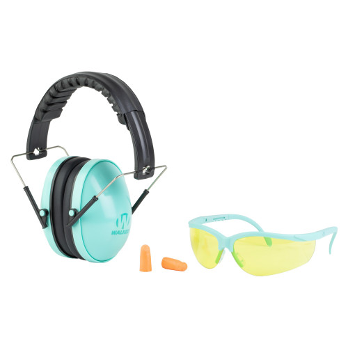 Walker's Low Profile Folding Muff - Earmuff, Teal
