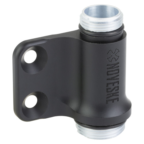 Noveske Single Cell Offset, Weapon Light Body Mount, Compatible with Surefire E-Series and 3 Volt Scout Light