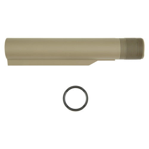 Noveske Mil-Spec Buffer Tube, 6 Position, Cerakote, Flat Dark Earth, Fits AR-15, Aluminum Construction