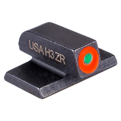 AmeriGlo Tritium Front - Sight, S&W Bodyguard 2.0, Green Tritium Orange Outline Front Black Rear