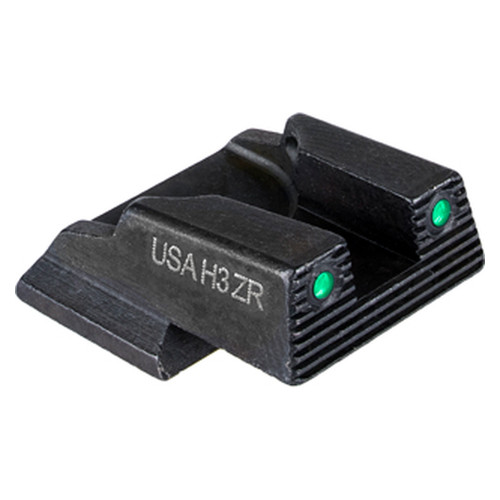 AmeriGlo Tritium Rear - Sight, S&W Bodyguard 2.0, Black, Green