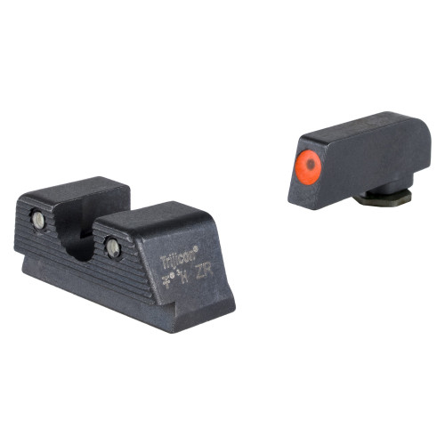 Trijicon Suppressor/Optic Height HD XR - Night Sight, Fits Glock 42/43/43X/48, Orange Outline
