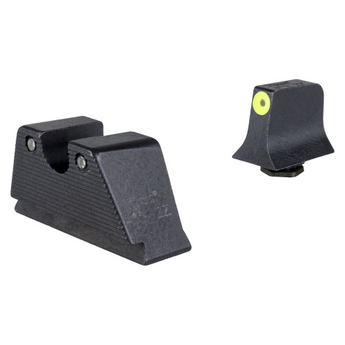 Trijicon Suppressor/Optic Height HD XR - Night Sight, Fits Glock 20/21/29/30, Yellow Outline