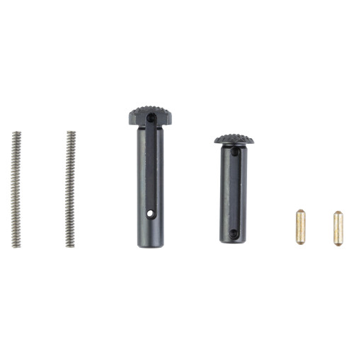 Geissele Automatics Ultra Duty Takedown Pins, Fits AR-15, Matte Finish, Black, Checkered