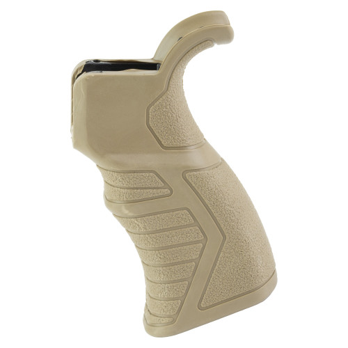 XTS AR Rubberized Pistol Grip - Rifle Grip, AR Rifles, Flat Dark Earth