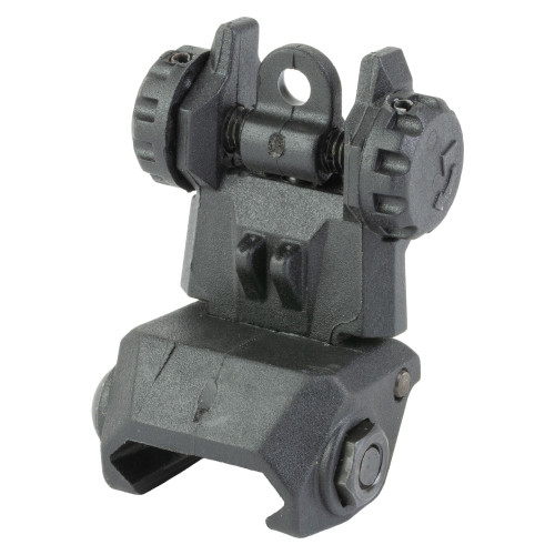 XTS Polymer Rear Flip-Up Sight - Picatinny, Black
