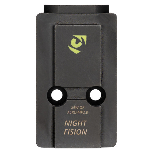 Night Fision Optic Plate - Mount, S&W M&P 2.0, Black