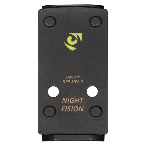 Night Fision Optic Plate - Mount, S&W M&P 2.0, Black