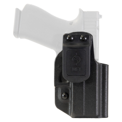 Mission First Tactical Ultra Low-Ride - Inside Waistband Holster, Fits Glock 43/43X, Ambidextrous, Black