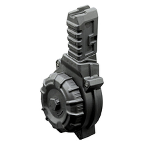 ProMag Industries 9MM, 30 Round Drum, Fits Springfield KUNA, Matte Finish, Black
