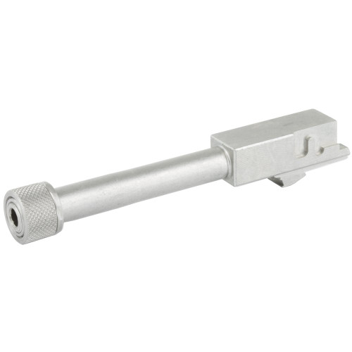 Advantage Arms Threaded barrel with Adapter, 22LR Conversion Barrel, Fits Glock 19/23, All Generations, Silver