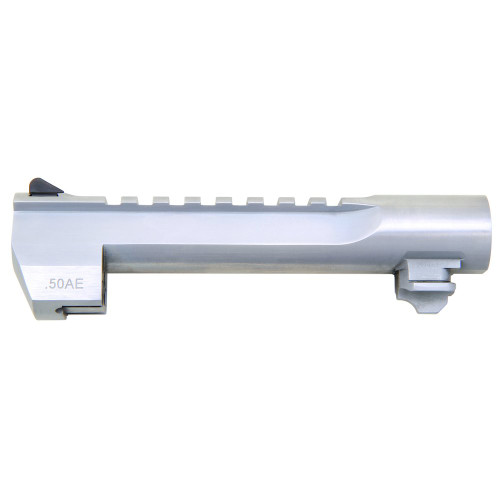 Magnum Research Barrel, .50 Action Express, 6", Picatinny Accessory Rail, Fits Desert Eagle MK XIX 50AE - Silver